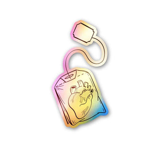 Heart Holographic Stickers | STICK IT UP