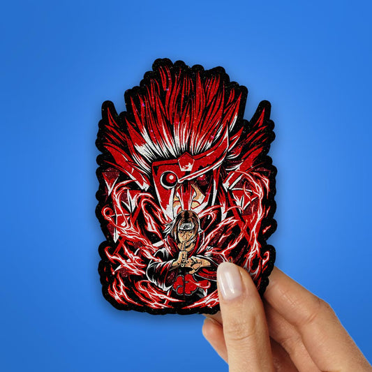 Clan killer Anime Glitter Sticker