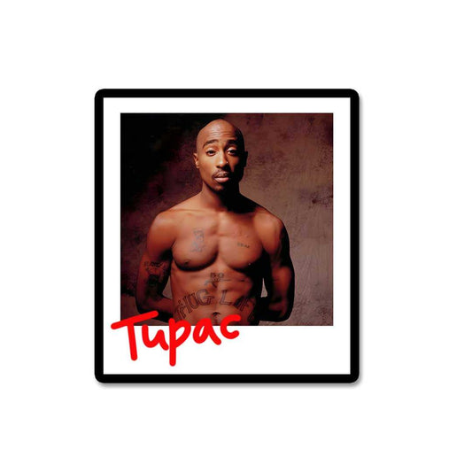 2Pac Sticker waterproof vinyl decal for laptop, bike, car & bottle