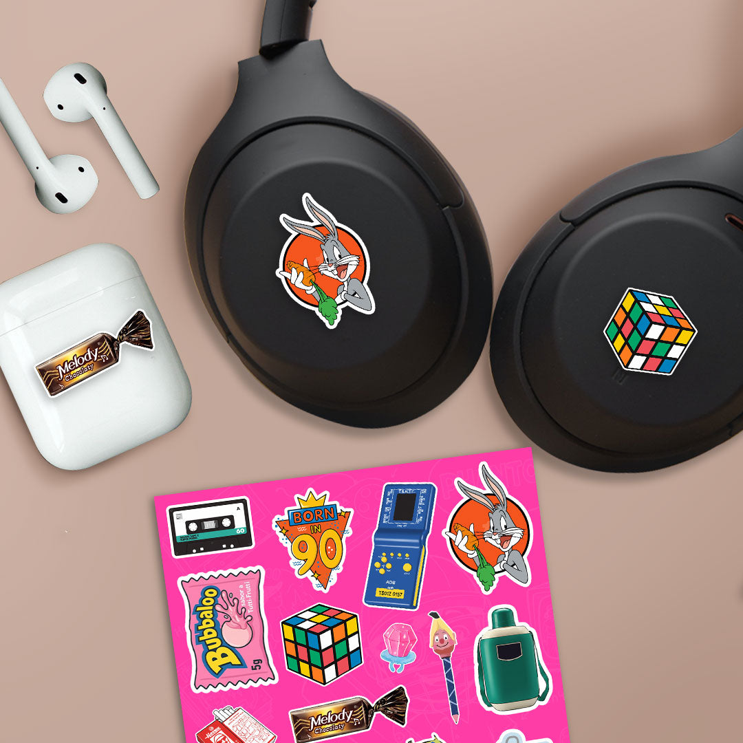 90's Kid Mini Sticker Sheet