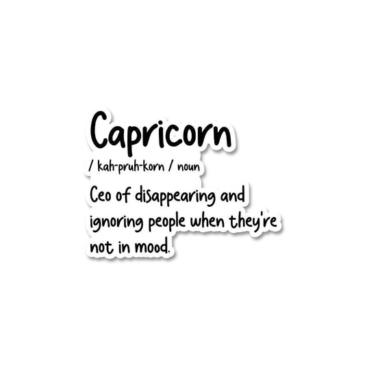 Capricorn Sticker - STICK IT UP
