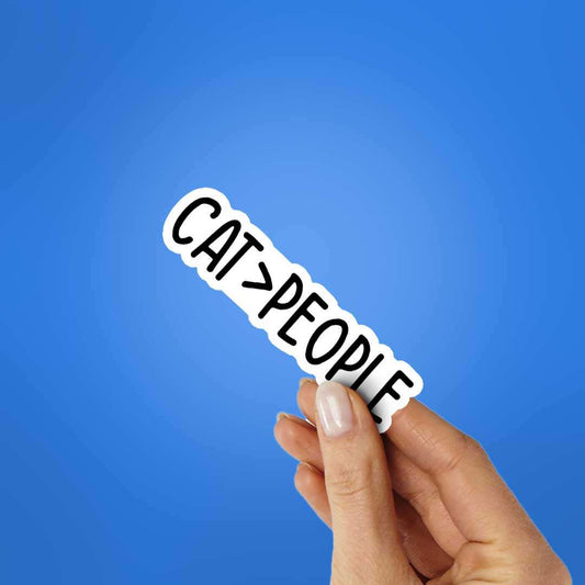 Cat.Pelople Sticker - STICK IT UP