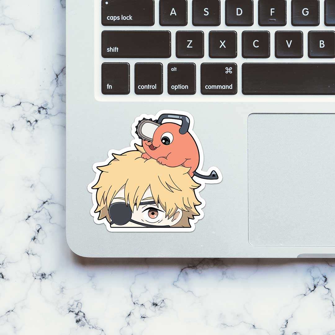 Chainsaw Man Chibi Sticker - STICK IT UP