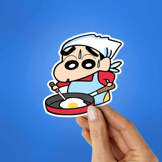 Chef Shinchan Sticker - STICK IT UP