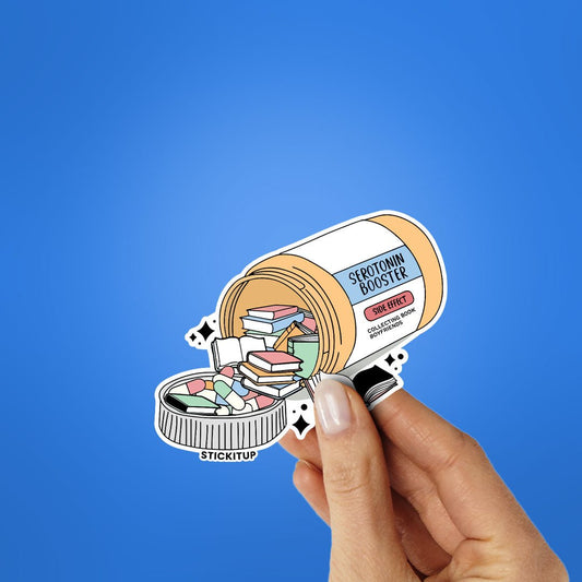 Collecting book boyfriends Sticker - STICK IT UP