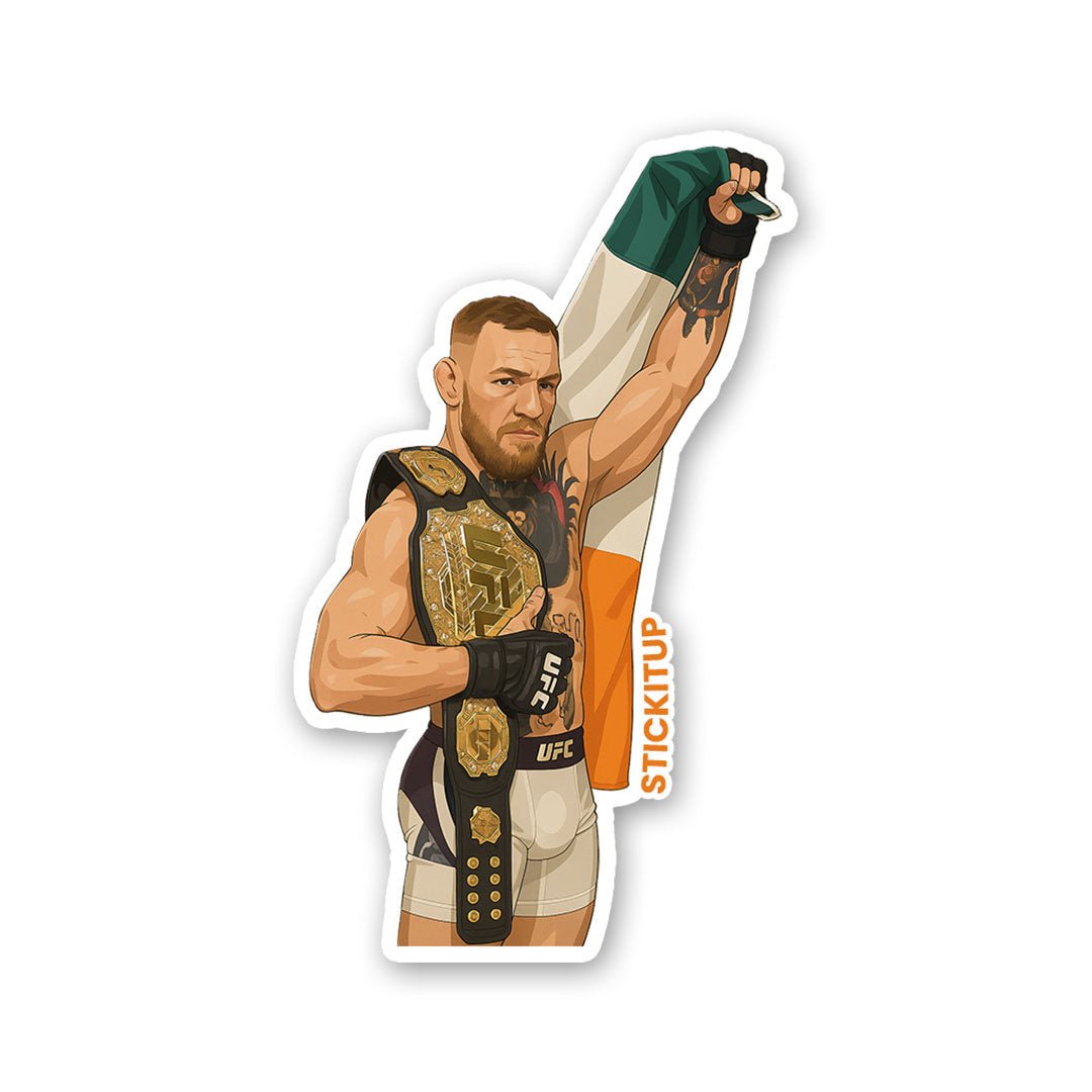 Buy CONOR MCGREGOR Sticker Online | Premium Waterproof Vinyl