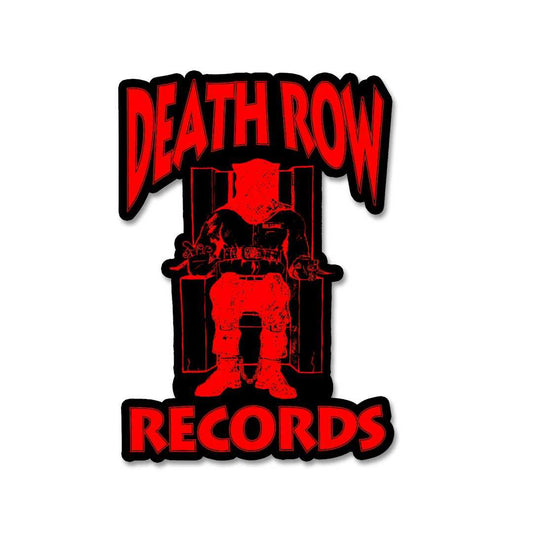 Death Row Records Sticker - STICK IT UP