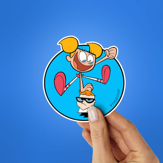 Dexter's Laboratory Sticker - STICK IT UP