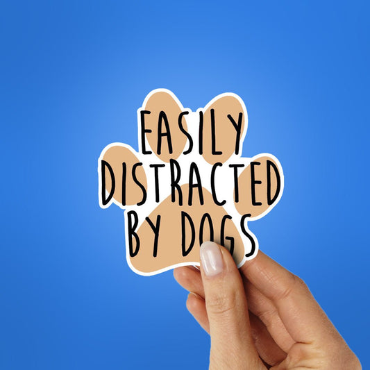 Distracted By Dog Sticker - STICK IT UP