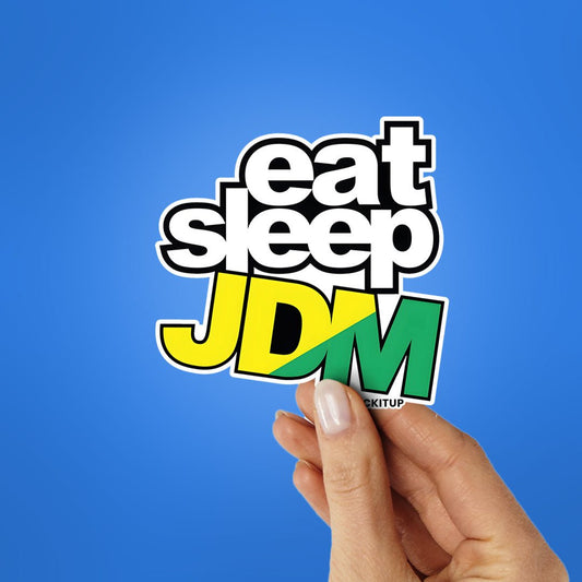 EAT SLEEP JDM Sticker - STICK IT UP