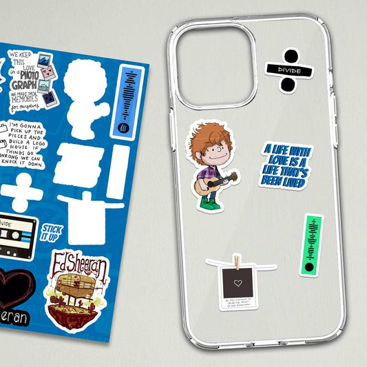 ED SHEERAN mini sticker sheet - STICK IT UP