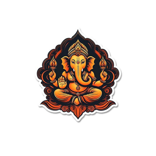 Ganpati Bappa Sticker - STICK IT UP