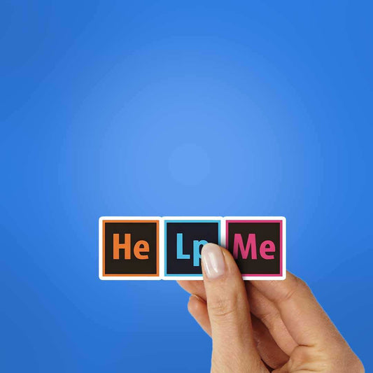 Help Me Sticker - STICK IT UP