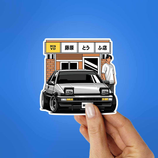 Initial D Sticker - STICK IT UP