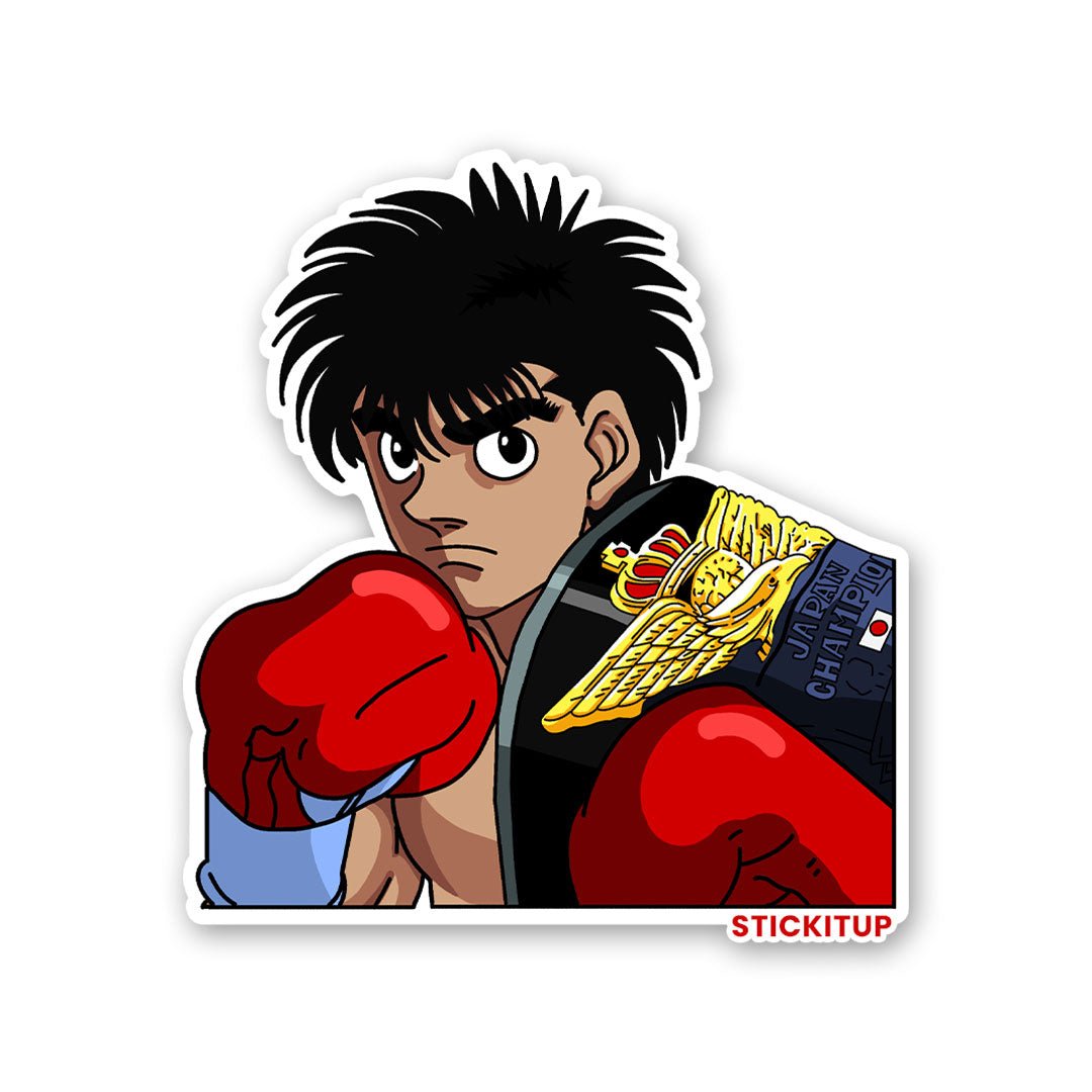 Buy Ippo The Boxer Sticker Online | Stickers | STICK IT UP