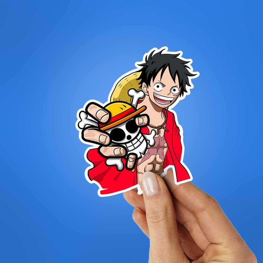 Luffy One Piece Sticker - STICK IT UP
