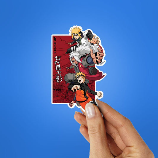 Naruto Family Sticker - STICK IT UP