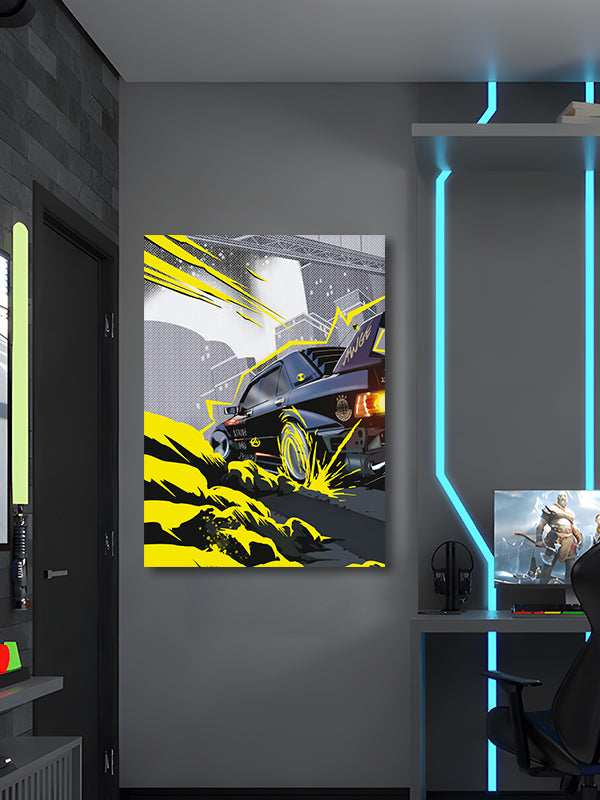 Race Canvas Art - STICK IT UP