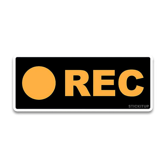 REC Bumper Sticker - STICK IT UP