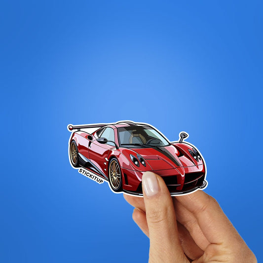 Red Huayra Sticker - STICK IT UP