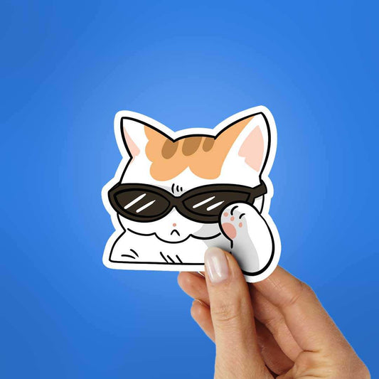 Rizz Cat Sticker - STICK IT UP