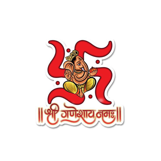 Shree Ganeshay Namah Sticker - STICK IT UP