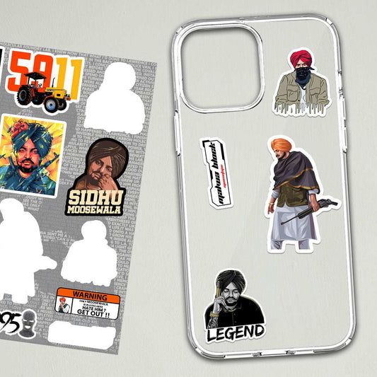 Sidhu Moose Wala Mini sticker sheet - STICK IT UP