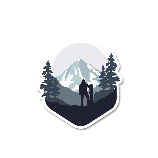 Snow Trekking Sticker - STICK IT UP