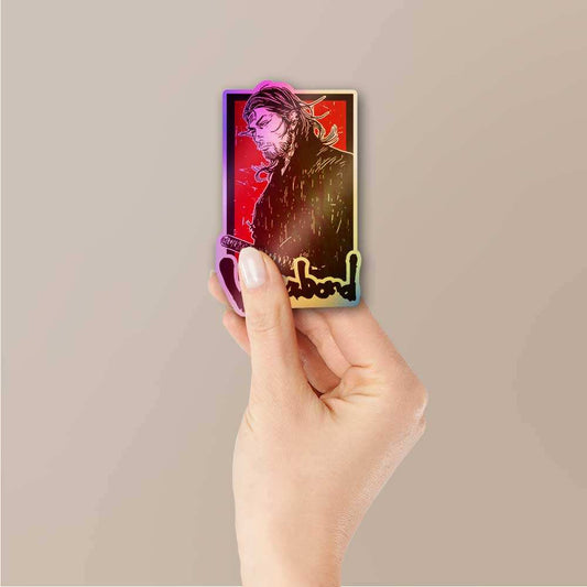 Vagabond Ronin Spirit Holographic Sticker - STICK IT UP