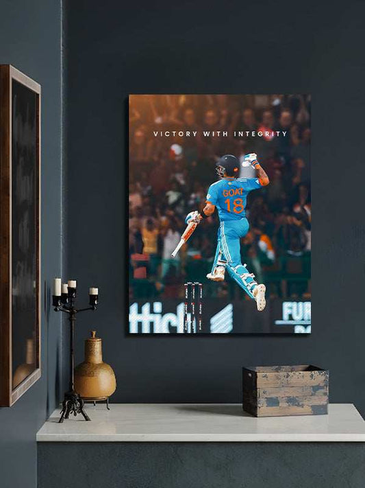 Victory With Integrity Canvas Art - STICK IT UP