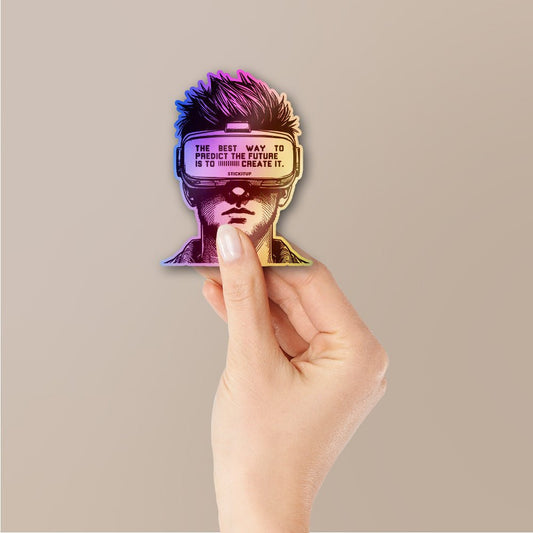 Visionary Reality Holographic Stickers - STICK IT UP