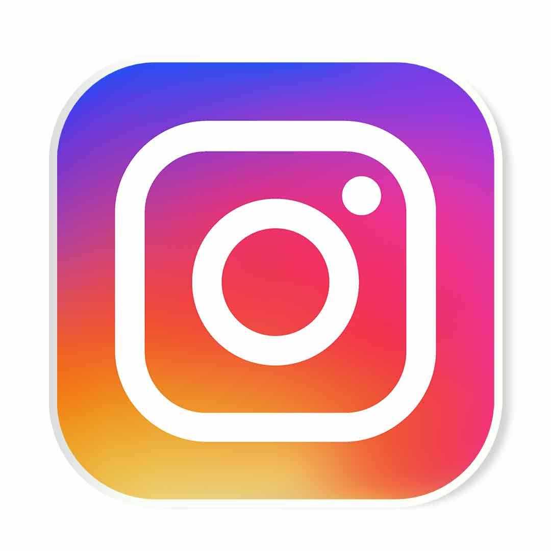 Instagram Logo Sticker - Buy best quality stickers, sticker packs and  laptop skins only at