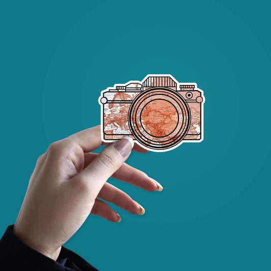 aesthetic camera sticker - STICK IT UP