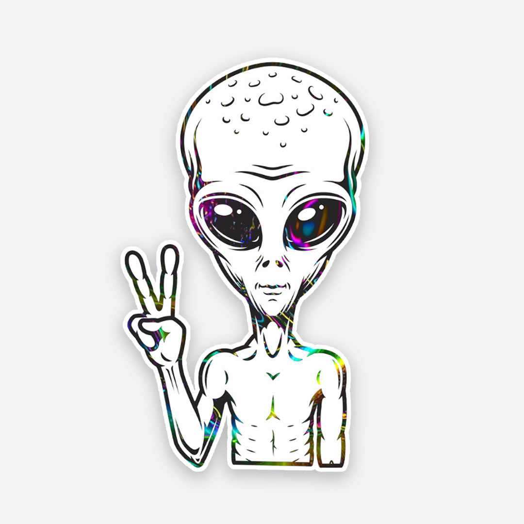“KEEP YOUR EYES”エイリアン　PR+ Buy Alien sticker Online | Premium Waterproof Vinyl | STICK IT UP