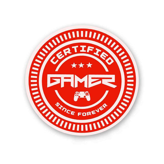 Certified Gamer Sticker - STICK IT UP
