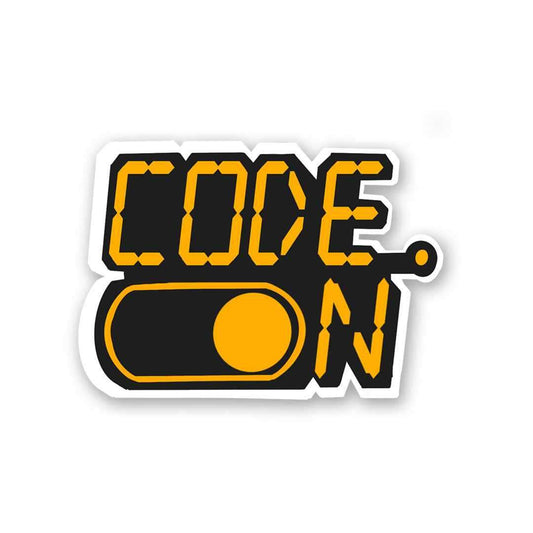 Code On Sticker - STICK IT UP