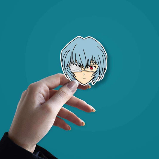 Girl with eye patch Sticker - STICK IT UP