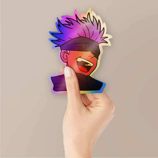 Gojo Holographic Stickers - STICK IT UP