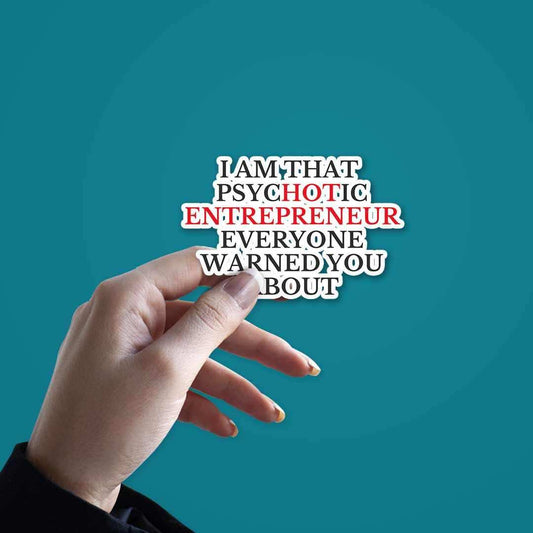 HOT ENTREPRENEUR Sticker - STICK IT UP
