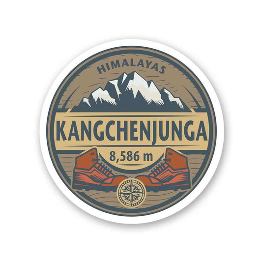 Kangchenjunga Sticker - STICK IT UP