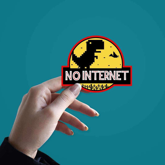 No Internet Sticker - STICK IT UP