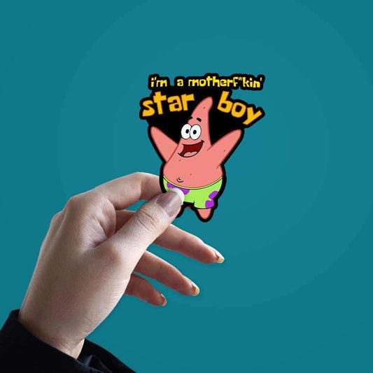 STAR - BOY Sticker - STICK IT UP