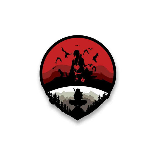 Uchiha Logo Sticker - STICK IT UP