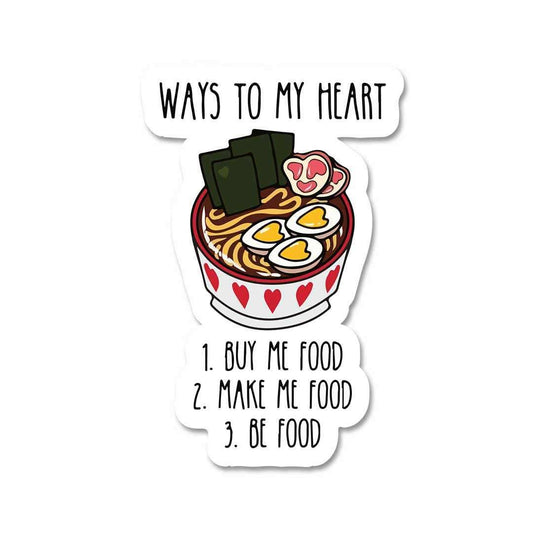 Ways to my heart Sticker - STICK IT UP