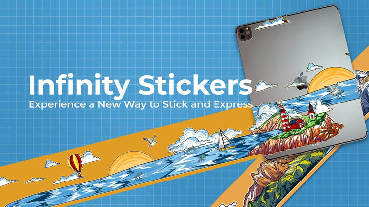 Infinite Fan Sticker 10+ Stylish Infinity Stickers | STICK IT UP