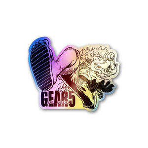 Luffy Gear 5 Holographic Sticker