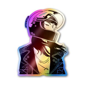 Road Rebel Holographic Stickers