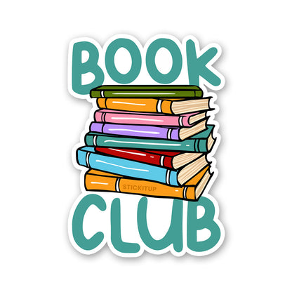 Book Club Sticker