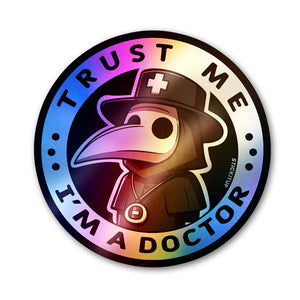 Trust Me Sticker Holographic Stickers