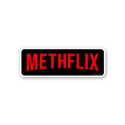 Methflix Sticker
